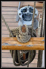 Image showing Yacht detail.