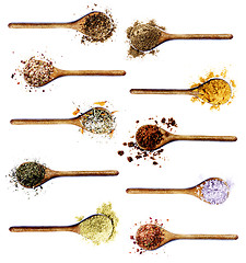 Image showing Collection of Spices