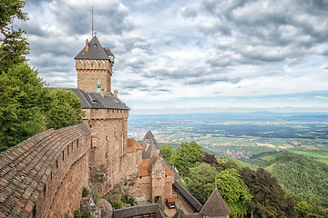 Image showing Haut-Koenigsbourg in France