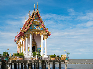 Image showing Wat Hong Thong in Chachoengsao, Thailand