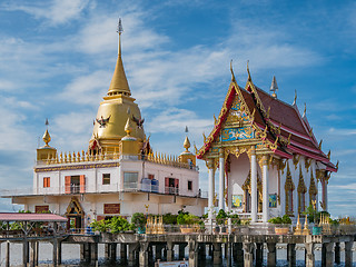 Image showing Wat Hong Thong in Chachoengsao, Thailand