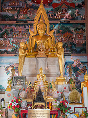 Image showing Wat Hong Thong in Chachoengsao, Thailand