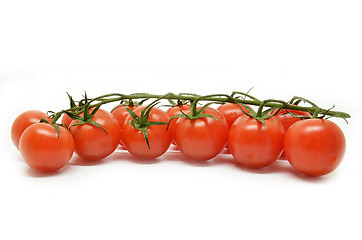 Image showing Red cherry tomato