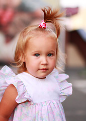 Image showing Lovely toddler girl