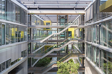 Image showing Interior of of morden office building.