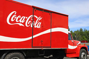 Image showing Vintage Coca-Cola Truck 