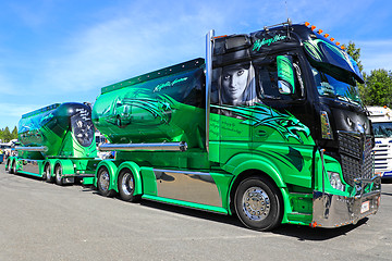 Image showing Super Truck Highway Hero of Kuljetus Auvinen