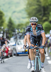 Image showing Niki Terpstra on Col du Tourmalet - Tour de France 2014