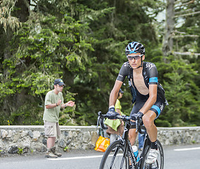 Image showing Danny Pate on Col du Tourmalet - Tour de France 2014