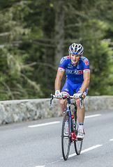 Image showing Mickael Delage on Col du Tourmalet - Tour de France 2014