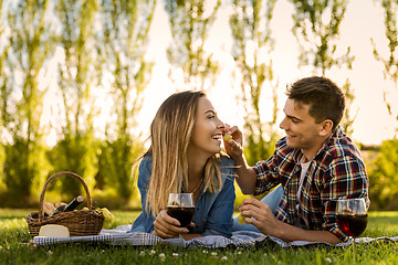 Image showing Just us and a Picnic