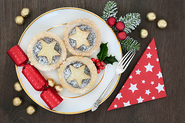 Image showing Christmas Mince Pie Tarts