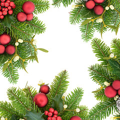 Image showing Christmas Background Border