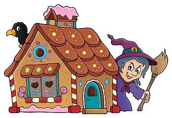 Image showing Gingerbread house theme image 2