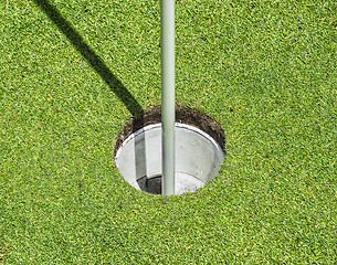 Image showing Golf hole