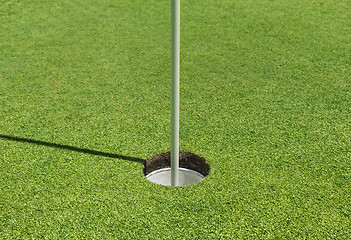 Image showing Golf hole