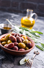 Image showing olives