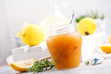 Image showing lemon jam