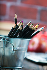 Image showing pencils