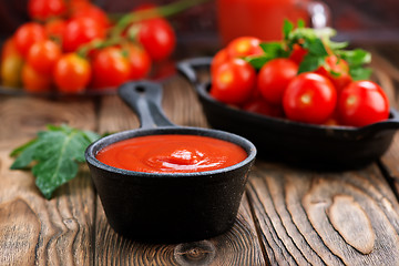 Image showing tomato sauce