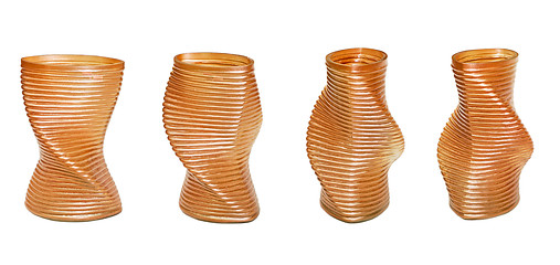 Image showing Spiral vases