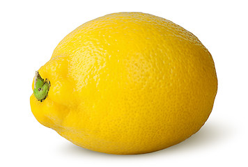 Image showing Ripe refreshing lemon turned