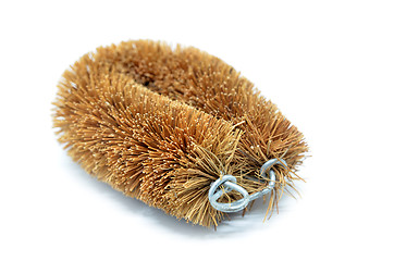 Image showing Coconut husk brush