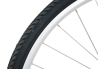 Image showing Bicycle tyre
