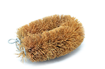 Image showing Coconut husk brush