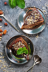 Image showing chocolate cake