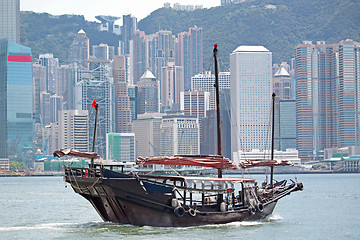 Image showing junk boat 