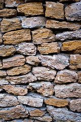 Image showing old stone wall