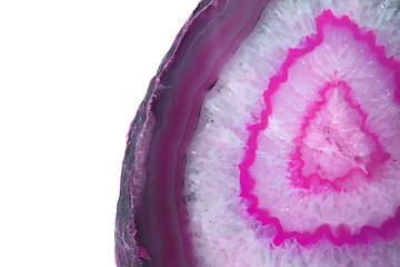 Image showing agate violet texture