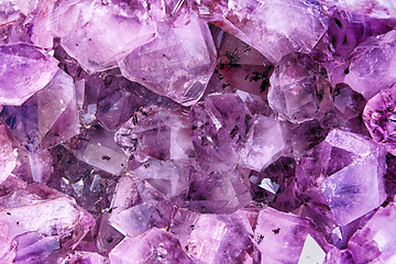 Image showing amethyst natural background