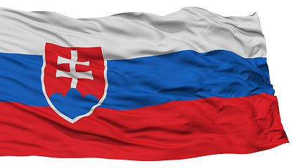 Image showing Isolated Slovakia Flag
