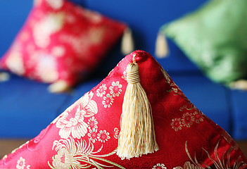 Image showing Oriental pillow