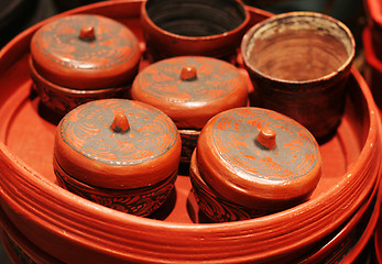 Image showing Oriental containers