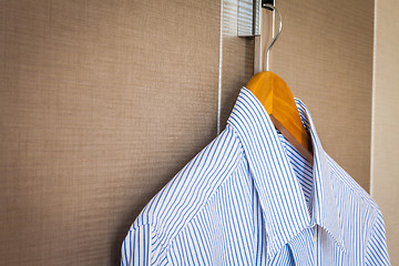 Image showing Business shirt ready for the trip