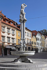 Image showing Fountain Ljubljana