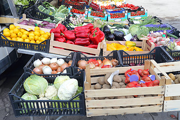 Image showing Farmers Market