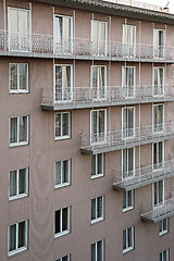 Image showing Balconies