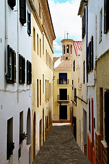 Image showing Old Street in Mahon