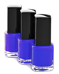 Image showing Three Shades of Purple