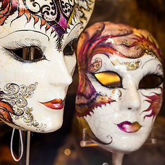 Image showing Traditional Venetian Mask