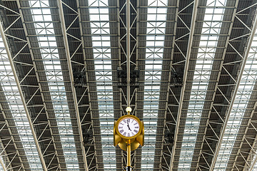 Image showing Osaka station clock tower