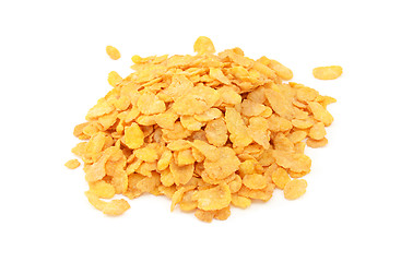 Image showing Corn flakes breakfast cereal