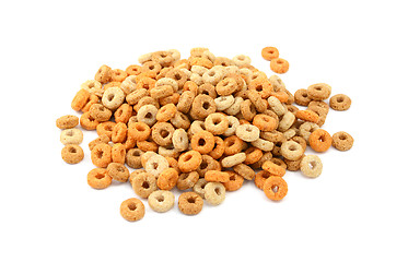 Image showing Multigrain hoops breakfast cereal