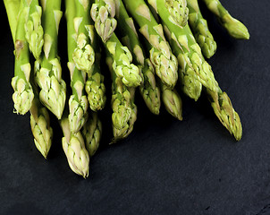 Image showing Fresh Asparagus Sprouts