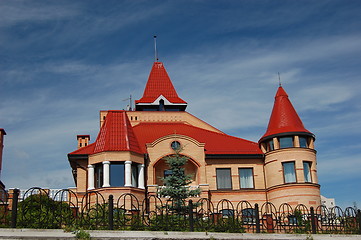 Image showing Typical architecture in modern residential area of Kiev