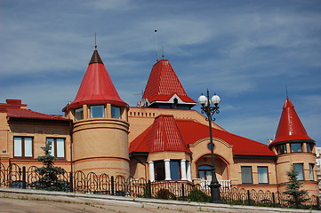 Image showing Typical architecture in modern residential area of Kiev